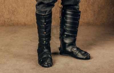 Handmade Viking and Medieval Leather Boots for Costume, LARP and Reenactment